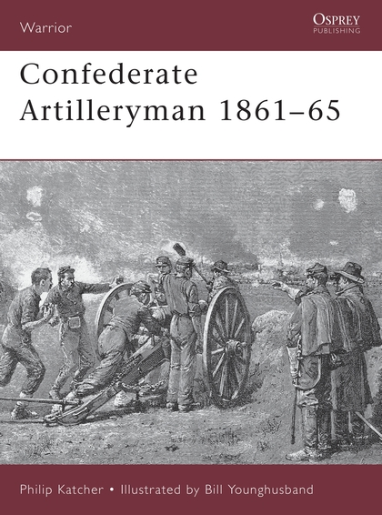 Бумажная книга «Confederate Artilleryman 1861–65», автор Филип Кэтчер - фото №1