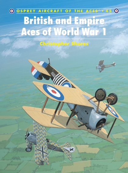 Бумажная книга «British and Empire Aces of World War 1», автор Кристофер Шорс - фото №1