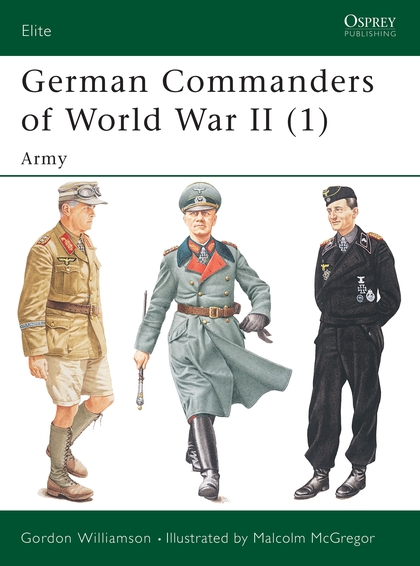 Бумажная книга «German Commanders of World War II (1): Army», автор Гордон Уильямсон - фото №1