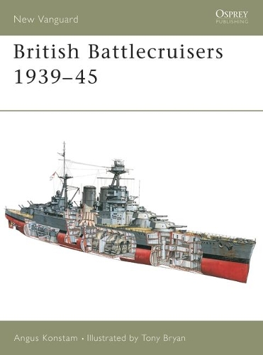 Бумажная книга «British Battlecruisers 1939–45», автор Ангус Констам - фото №1