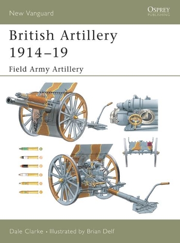 Бумажная книга «British Artillery 1914–19: Field Army Artillery », автор Дэйл Кларк - фото №1