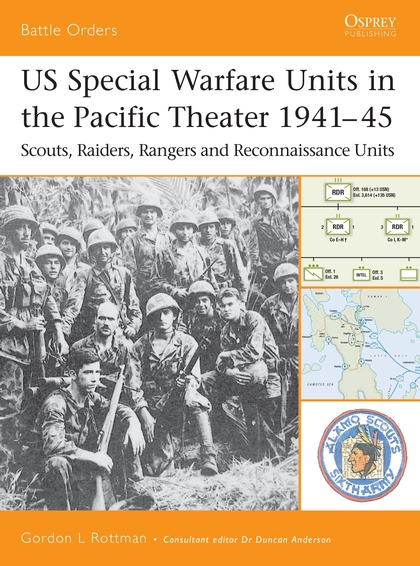 Паперова книга «US Special Warfare Units in the Pacific Theater 1941–45» - фото №1