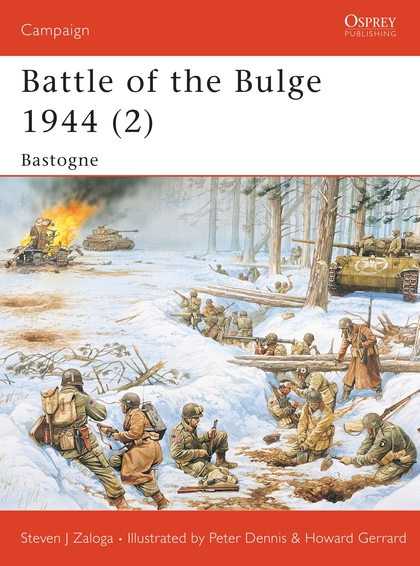 Бумажная книга «Battle of the Bulge 1944 (2): Bastogne», автор Стивен Залога - фото №1