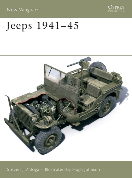 Паперова книга «Jeeps 1941–45», автор Стівен Залоґа - фото №1