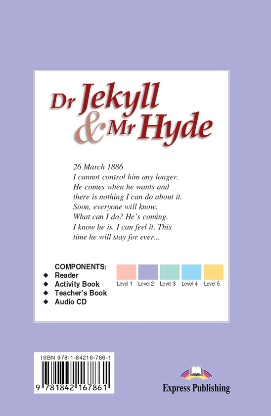 Бумажная книга «Dr Jekyll & Mr Hyde», автор Роберт Льюис Стивенсон - фото №1