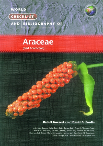 Бумажная книга «World Checklist and Bibliography of Araceae» - фото №1