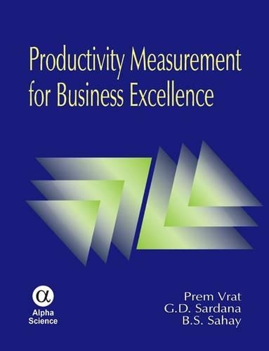 Бумажная книга «Productivity Measurement for Business Excellence», авторов Б.С. Сахей, Г.Д. Сардана, Прем Ват - фото №1