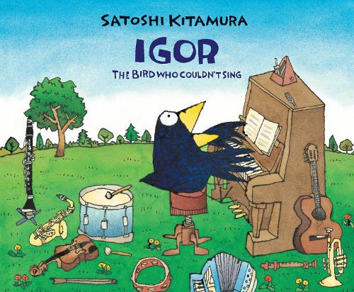 Бумажная книга «Igor, The Bird Who Couldn't Sing», автор Сатоси Китамура - фото №1