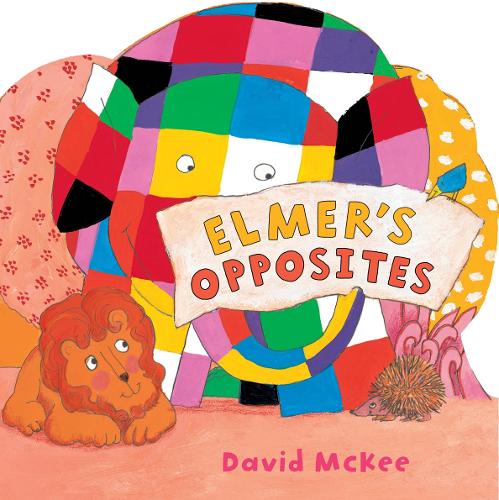 Бумажная книга «Elmer's Opposites», автор Дэвид Макки - фото №1