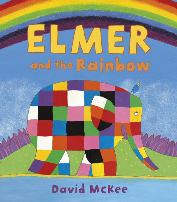 Паперова книга «Elmer and the Rainbow», автор Девід Маккі - фото №1
