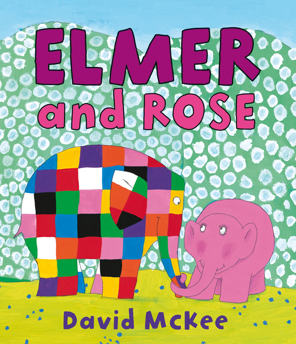 Паперова книга «Elmer and Rose», автор Девід Маккі - фото №1