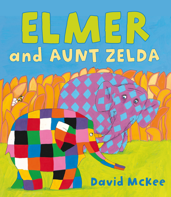 Паперова книга «Elmer and Aunt Zelda», автор Девід Маккі - фото №1