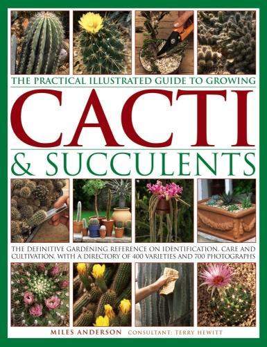 Бумажная книга «Practical Illustrated Guide to Growing Cacti & Succulents», автор Майлз Андерсон - фото №1