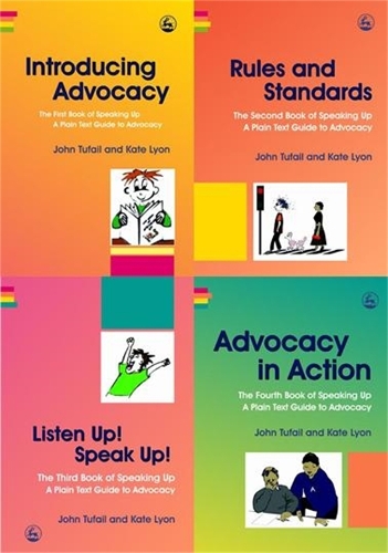 Паперова книга «Speaking Up: A Plain Text Guide to Advocacy 4-volume set», авторів Джон Тьюфейл, Кейт Лайон - фото №1
