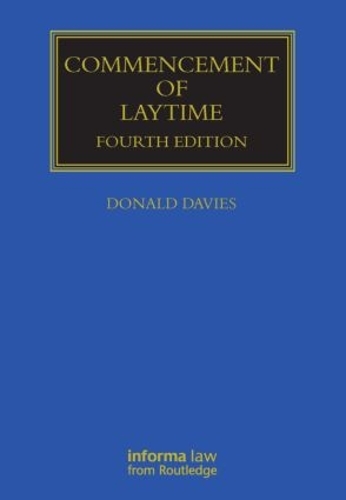 Бумажная книга «Commencement of Laytime», автор Дэвис Дональд - фото №1
