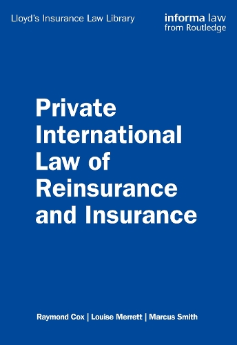 Бумажная книга «Private International Law of Reinsurance and Insurance», авторов Маркус Смит, Рэймонд Кокс - фото №1