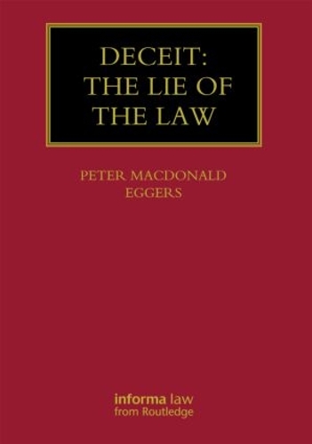 Бумажная книга «Deceit: The Lie of the Law», автор Питер Макдональд Эггерс - фото №1