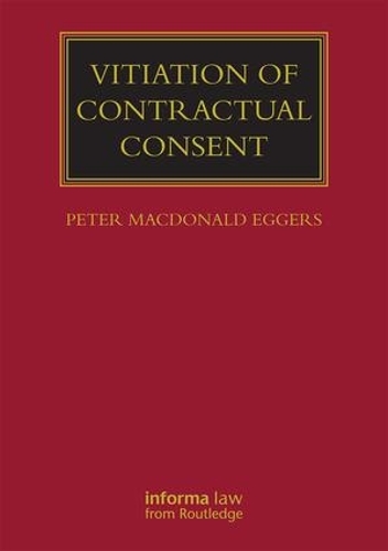 Бумажная книга «Vitiation of Contractual Consent», автор Питер Макдональд Эггерс - фото №1