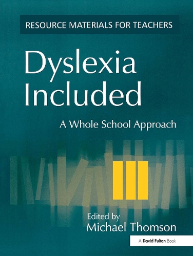 Паперова книга «Dyslexia Included: A Whole School Approach», автор Майкл Томсон - фото №1