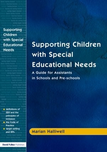Паперова книга «Supporting Children with Special Educational Needs: A Guide for Assistants in Schools and Pre-schools», автор Маріан Халлівелл - фото №1