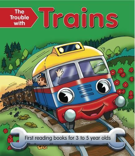 Паперова книга «The Trouble with Trains: First Reading Book for 3 to 5 Year Olds», автор Нікола Бакстер - фото №1
