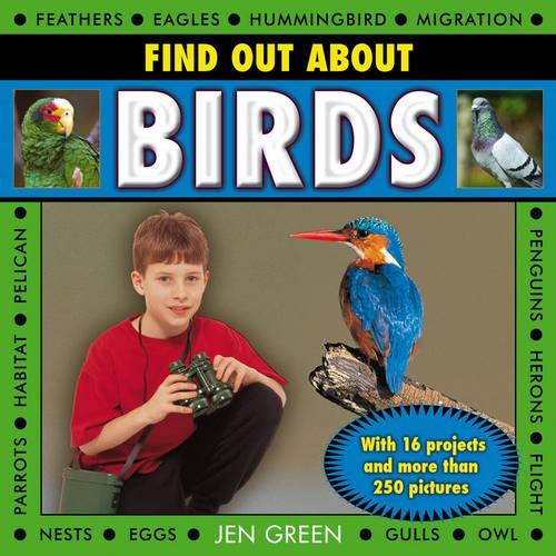 Бумажная книга «Find Out About Birds: with 16 Projects and More Than 250 Pictures», автор Джен Грин - фото №1