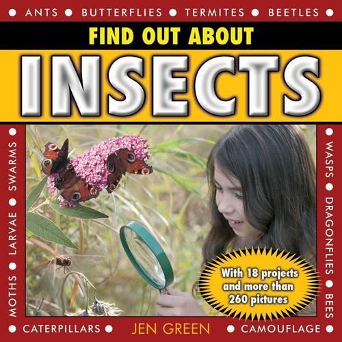 Паперова книга «Find Out About Insects: With 18 Projects and More Than 260 Pictures», автор Джен Грін - фото №1