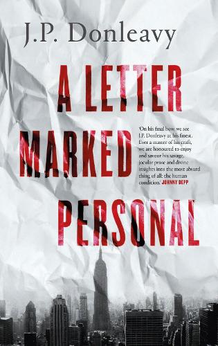 Бумажная книга «A Letter Marked Personal», автор Дж. П. Донливи - фото №1