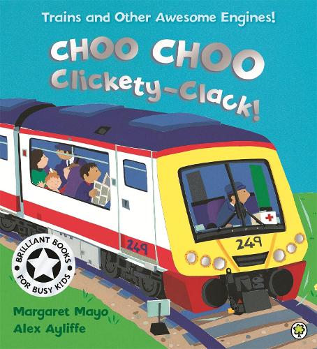 Паперова книга «Awesome Engines: Choo Choo Clickety-Clack!», автор Маргарет Майо - фото №1