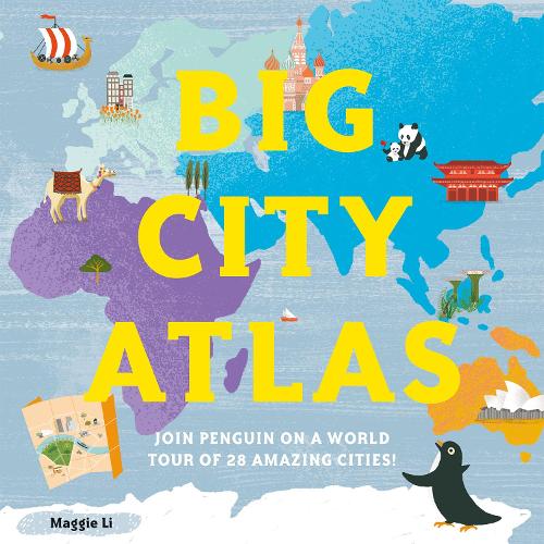 Паперова книга «Big City Atlas», автор Меггі Лі - фото №1