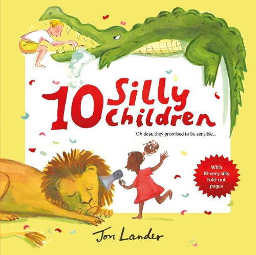 Паперова книга «10 Silly Children», автор Джон Ландер - фото №1