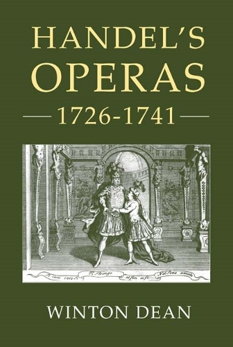 Паперова книга «Handel's Operas, 1726-1741», автор Вінтон Дін - фото №1