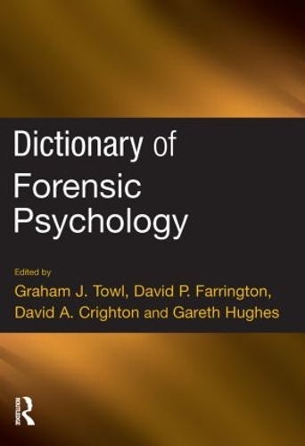 Бумажная книга «Dictionary of Forensic Psychology» - фото №1