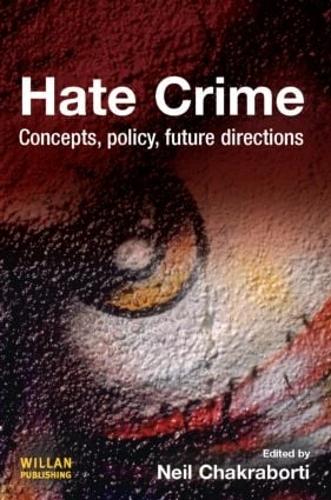 Паперова книга «Hate Crime: Concepts, Policy, Future Directions» - фото №1