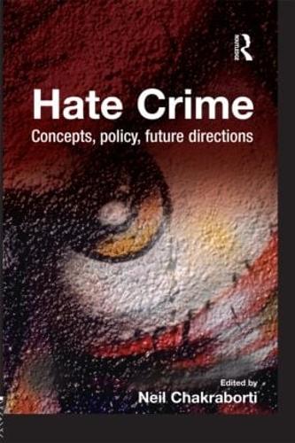 Паперова книга «Hate Crime: Concepts, Policy, Future Directions» - фото №1