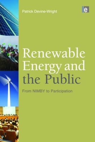 Паперова книга «Renewable Energy and the Public: From NIMBY to Participation» - фото №1