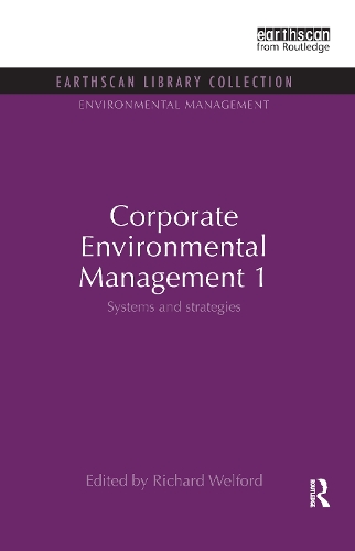 Паперова книга «Corporate Environmental Management 1: Systems and Strategies» - фото №1