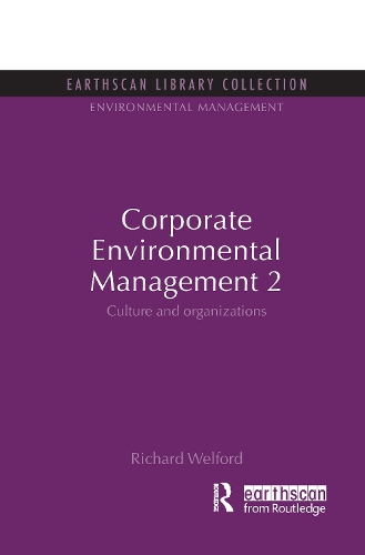 Паперова книга «Corporate Environmental Management 2: Culture and Organization» - фото №1