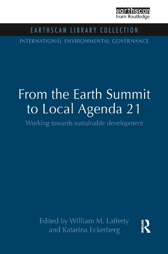 Бумажная книга «From the Earth Summit to Local Agenda 21: Working towards sustainable development» - фото №1
