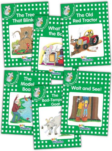 Бумажная книга «Jolly Phonics Readers, Inky & Friends, Level 3: In Precursive Letters (British English edition)», автор Сара Вернем - фото №1