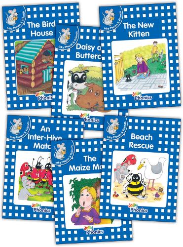 Паперова книга «Jolly Phonics Readers, Inky & Friends, Level 4: in Precursive Letters (British English edition)», автор Сара Вернем - фото №1