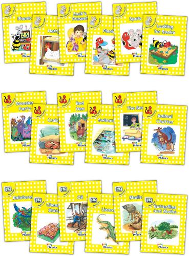 Бумажная книга «Jolly Phonics Readers, Complete Set Level 2: In Precursive Letters (British English edition)», автор Сара Вернем - фото №1
