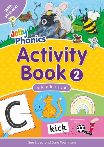 Бумажная книга «Jolly Phonics Activity Book 2: in Precursive Letters (British English edition)», авторов Сара Вернем, Сью Ллойд - фото №1