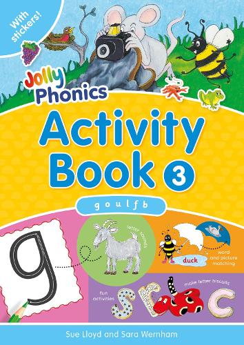 Бумажная книга «Jolly Phonics Activity Book 3: in Precursive Letters (British English edition)», авторов Сара Вернем, Сью Ллойд - фото №1