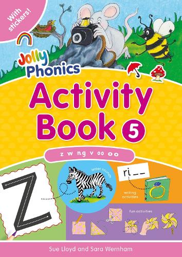 Паперова книга «Jolly Phonics Activity Book 5: In Precursive Letters (British English edition)», авторів Сара Вернем, Сью Ллойд - фото №1