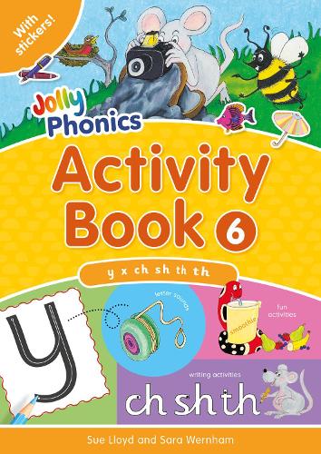 Бумажная книга «Jolly Phonics Activity Book 6: In Precursive Letters (British English edition)», авторов Сара Вернем, Сью Ллойд - фото №1