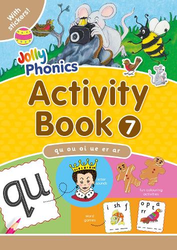 Паперова книга «Jolly Phonics Activity Book 7: In Precursive Letters (British English edition)», авторів Сара Вернем, Сью Ллойд - фото №1