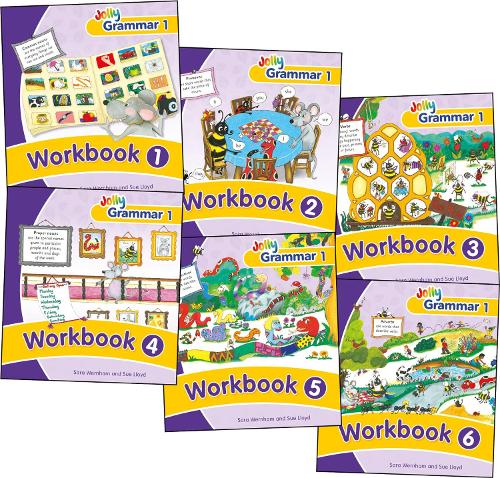 Бумажная книга «Grammar 1 Workbooks 1-6: In Precursive Letters (British English edition)», авторов Сара Вернем, Сью Ллойд - фото №1