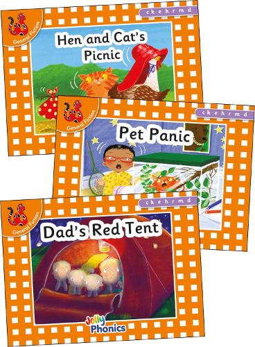 Бумажная книга «Jolly Phonics Orange Level Readers Set 2: in Precursive Letters (British English edition)», автор Луиза Ван-Поттельсберге - фото №1
