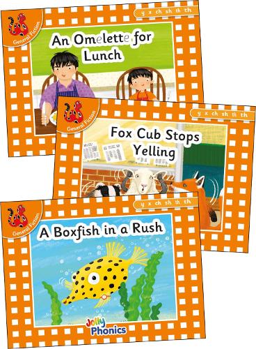 Бумажная книга «Jolly Phonics Orange Level Readers Set 6: in Precursive Letters (British English edition)», автор Луиза Ван-Поттельсберге - фото №1